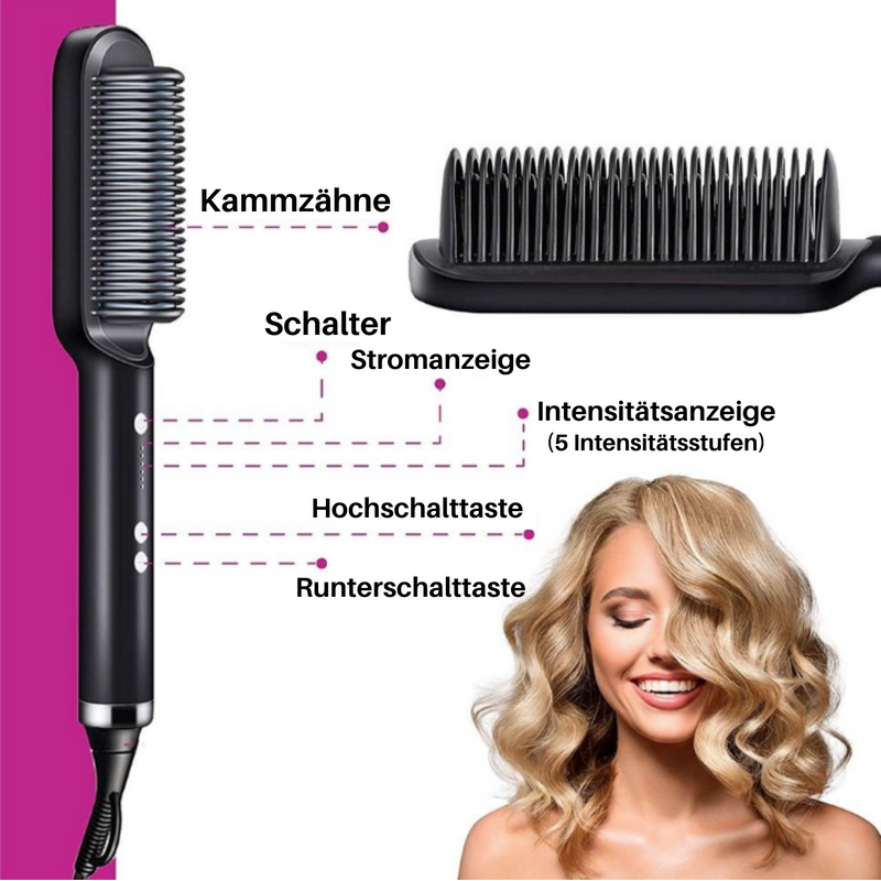 Seriell - Glätte auf effiziente Art Deine Haare